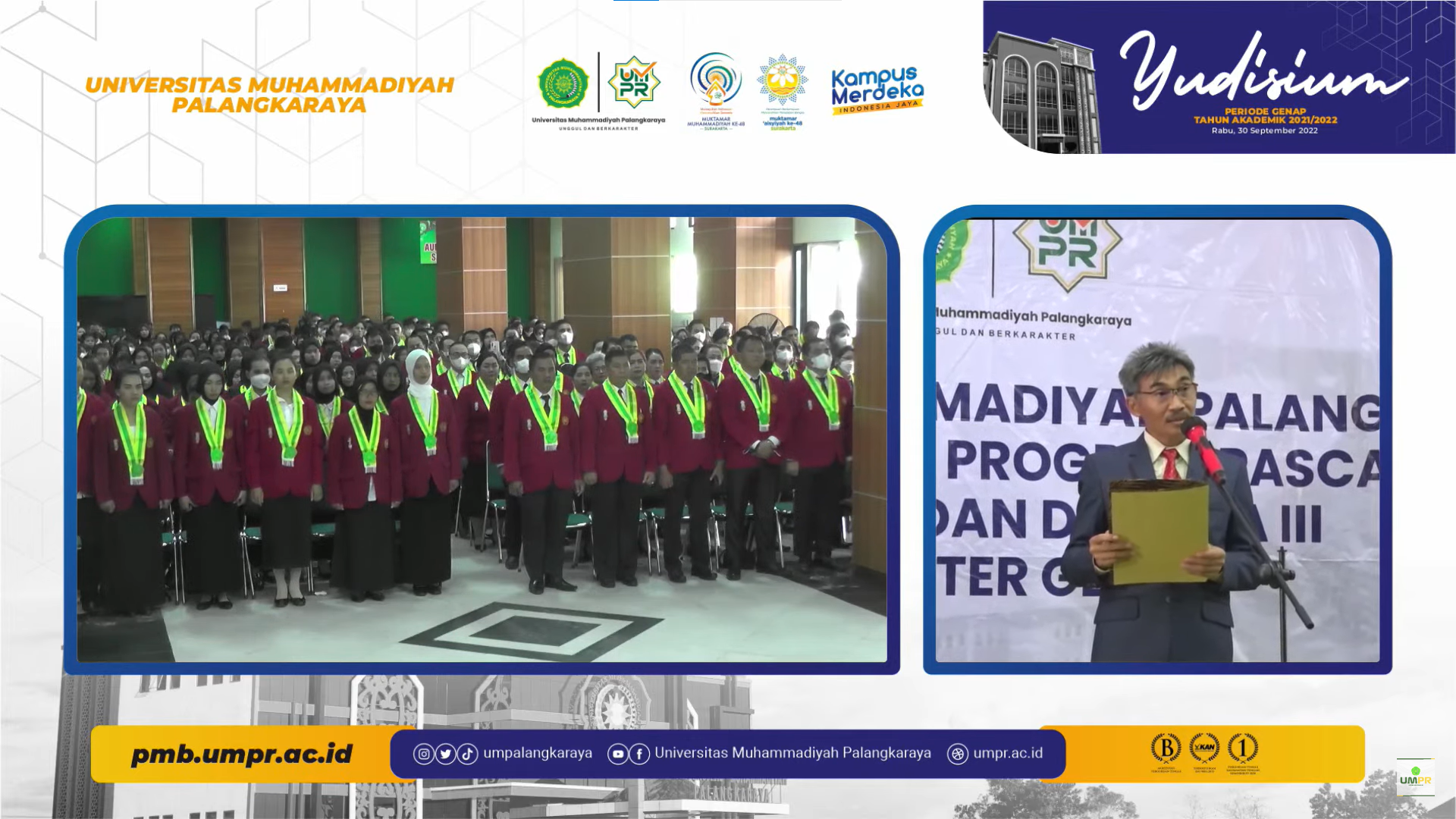 Umpr 653 Mahasiswa UMPR Resmi Yudisium – Universitas Muhammadiyah Palangkaraya